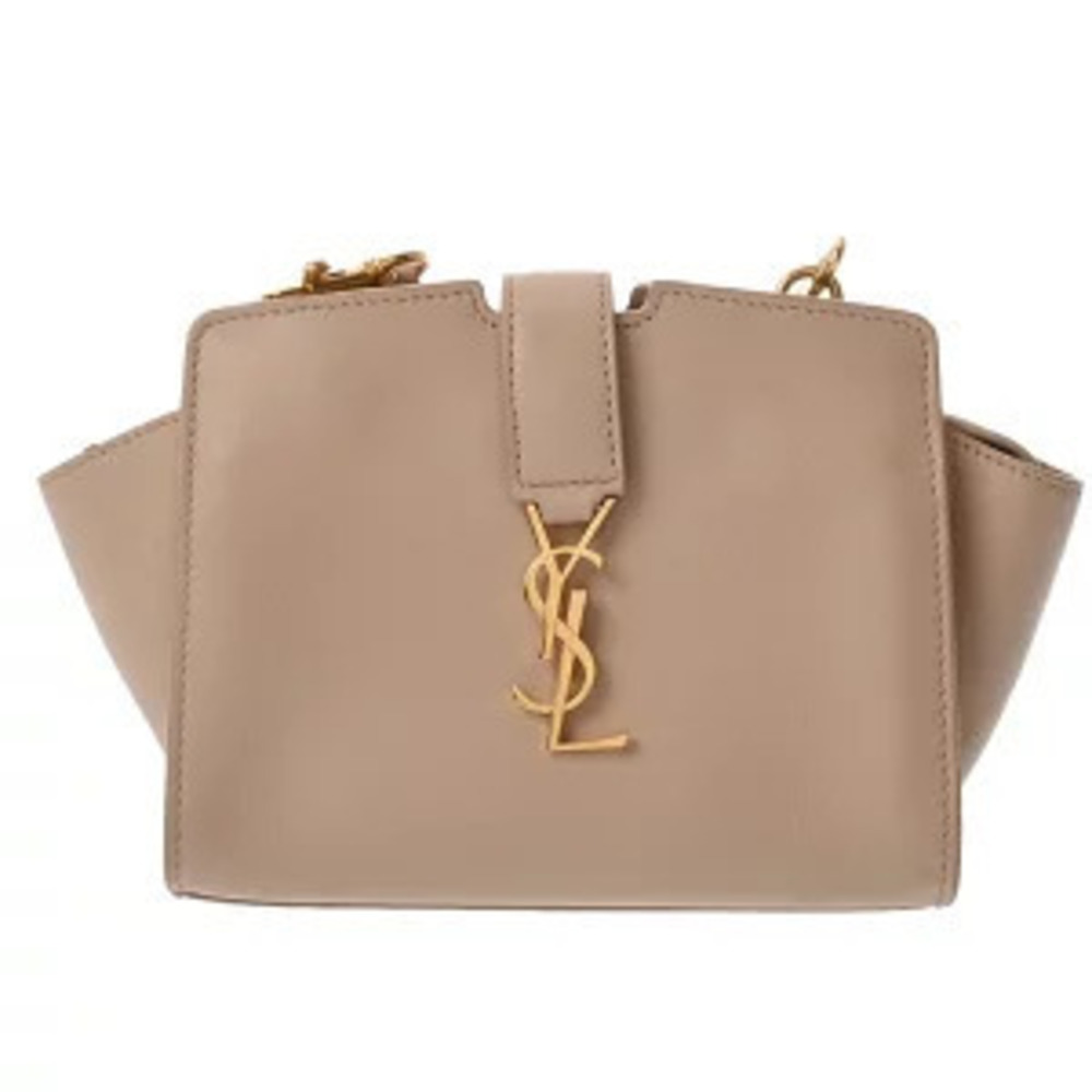 Saint Laurent Toy Cabas Beige Cream Smooth Calfskin Handbag